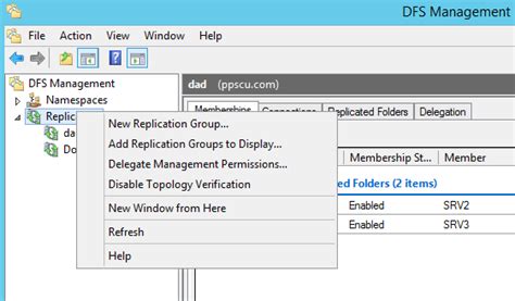 how to test dfsr replication